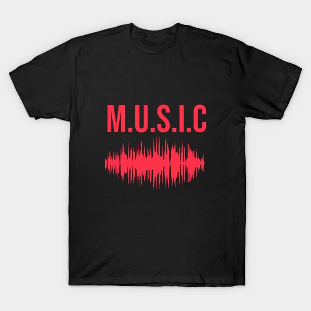 Music gifts T-Shirt by cypryanus